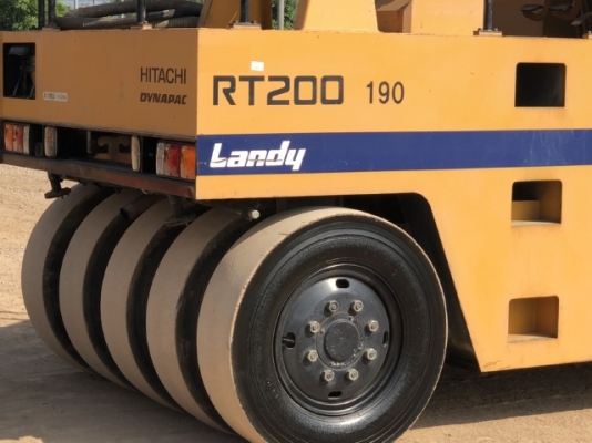 ขายรถบด 9 ล้อ HITACHI RT200 (3,XXX ชั่วโมง) นำเข้าเองจากญี่ปุ่น สภาพสวยพร้อมใช้ มีVDOการทำงานครับ ขายรถบด 9 ล้อ HITACHI RT200 (3,XXX ชั่วโมง) นำเข้าเองจากญี่ปุ่น สภาพสวยพร้อมใช้ มีVDOการทำงานครับ