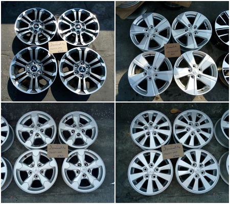 แม็ก Honda Civic FC Triton Xpander D-Max16/REVO Champ Accord17/D-Max15 Dunlop215-65-16(19) 2400-6900 บาท
