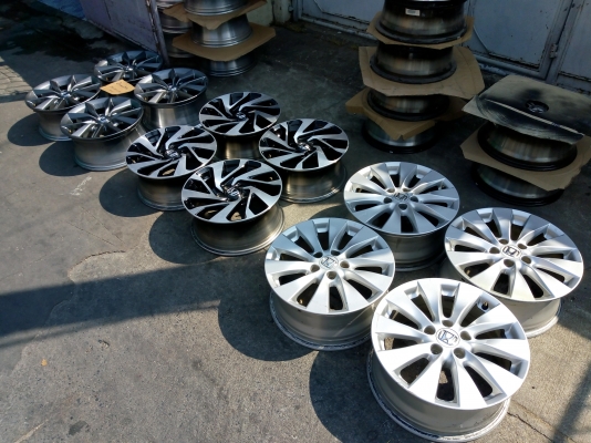 แม็ก Honda Civic FC Triton Xpander D-Max16/REVO Champ Accord17/D-Max15 Dunlop215-65-16(19) 2400-6900 บาท