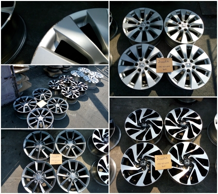 แม็ก Honda Civic FC Triton Xpander D-Max16/REVO Champ Accord17/D-Max15 Dunlop215-65-16(19) 2400-6900 บาท