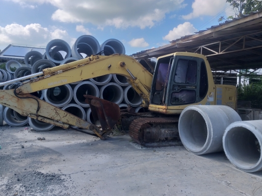 ขายด่วน KOMATSU PC120-6ZE ชีเรียล 59&times;&times;&times;กว่า...( ขายตามสภาพเครื่องพัง เครื่องยกลงแล้วไม่ได้ซ่อม อะไหล่ไม่ครบ)...บอดี้สวยทั้งคัน โซ่ช่วงล่างแผ่นสวย เอกสารเล่มทะเบียน  สนใจโทรสอบถาม 093 0764943  K ตั้ม