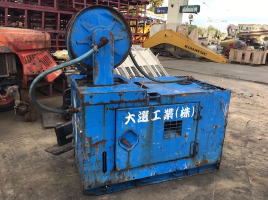 ขายปั๊มลม AIRMAN รุ่น PDS-50SSB มือ2ญี่ปุ่น เครื่องคูโบต้า 3สูบ