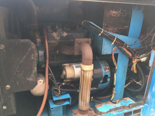 ขายปั๊มลม AIRMAN รุ่น PDS-50SSB มือ2ญี่ปุ่น เครื่องคูโบต้า 3สูบ