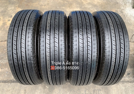 ยางใหม่ป้ายแดง 215-70-16 Bridgestone ปี 19 ตุ่มอลัง เส้นสีจัดจ้าน