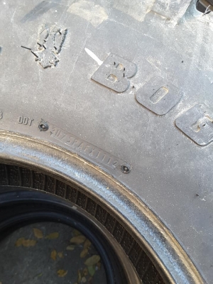 Super Swamper Bogger 38.5-11 R16 ปี12 สภาพดี 1ชุด