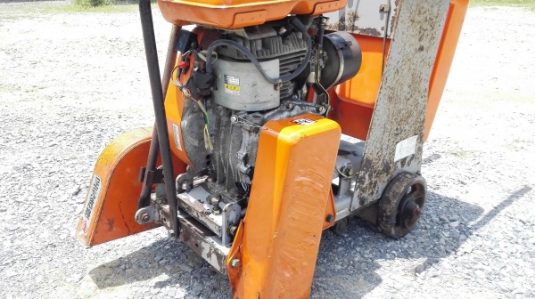 เครื่องตัดคอนกรีตเก่าญี่ปุ่น MIKASA JAPAN เครื่องยนต์เบนซิน 8.5 PS ของลงตู้สดนอกยังไม่เคยใช้ในไทย