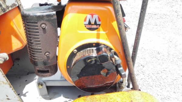 เครื่องตัดคอนกรีตเก่าญี่ปุ่น MIKASA JAPAN เครื่องยนต์เบนซิน 8.5 PS ของลงตู้สดนอกยังไม่เคยใช้ในไทย