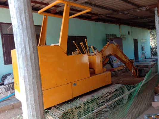 แบคโฮเล็กKOMATSU PC02-1 พร้อมหางลาก