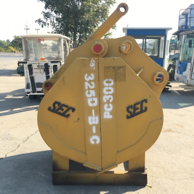 บุ้งกี๋ SEC Bucket Clamshell Grapple ขนาด 45&quot; สำหรับรถ 25ton.