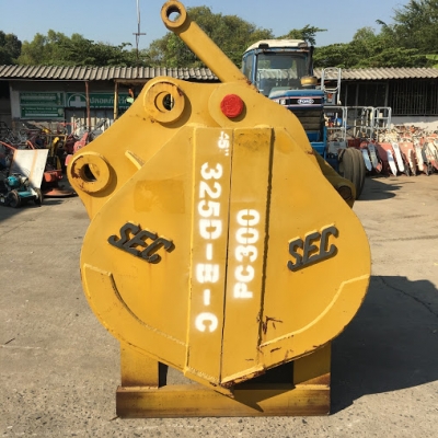 บุ้งกี๋ SEC Bucket Clamshell Grapple ขนาด 45&quot; สำหรับรถ 25ton.