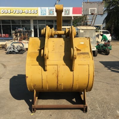 บุ้งกี๋ SEC Bucket Clamshell Grapple ขนาด 45&quot; สำหรับรถ 25ton.