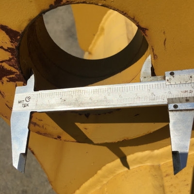 บุ้งกี๋ SEC Bucket Clamshell Grapple ขนาด 45&quot; สำหรับรถ 25ton.