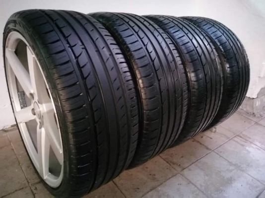 ล้อ Vossen CVT3 ขอบ20 สภาพสวย ไม่มีซ่อม พร้อมยาง 245 35 20 ปี17 ราคาไม่แพง