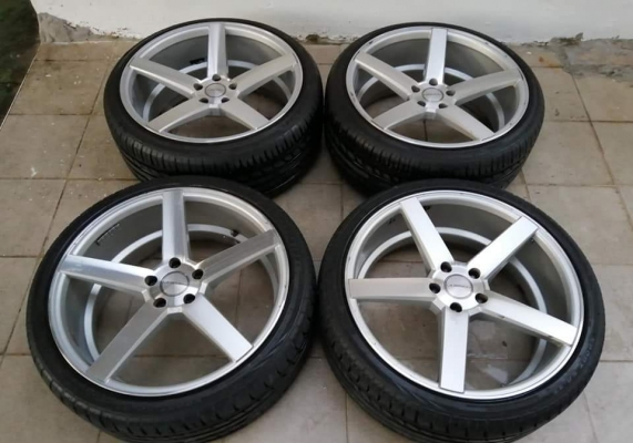 ล้อ Vossen CVT3 ขอบ20 สภาพสวย ไม่มีซ่อม พร้อมยาง 245 35 20 ปี17 ราคาไม่แพง ล้อ Vossen CVT3 ขอบ20 สภาพสวย ไม่มีซ่อม พร้อมยาง 245 35 20 ปี17 ราคาไม่แพง