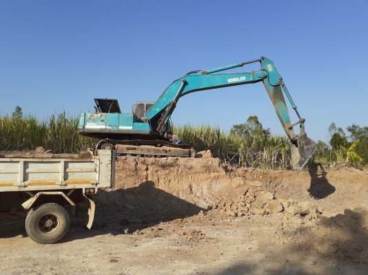 ถขุดแบ็คโฮ KOBELCO SK200 MARK///