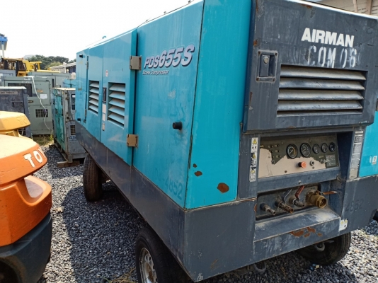 ปั้มลม AIRMAN : PDS655S 7บาร์