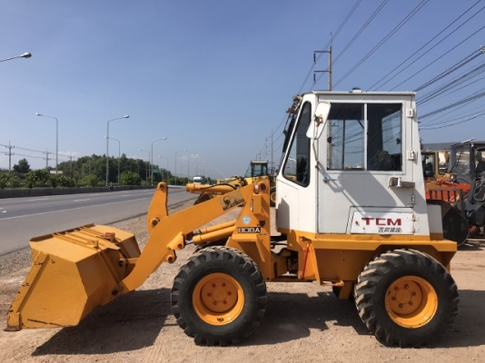 ขายรถตักล้อยาง TCM 808A (เทียบเท่า WA30) นำเข้าเองจากญี่ปุ่น สภาพสวยพร้อมใช้งาน