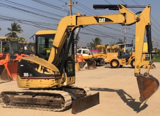 ขายรถขุด CAT 305SR คอนโทรลสั้น ปั๊มนิ้ว นำเข้าเองจากญี่ปุ่น สภาพสวยพร้อมใช้ มีVDOการทำงานครับ