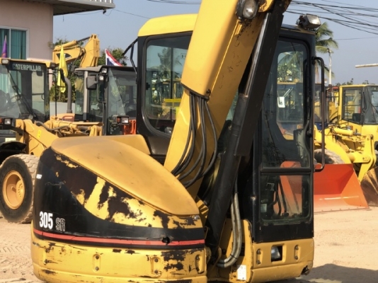 ขายรถขุด CAT 305SR คอนโทรลสั้น ปั๊มนิ้ว นำเข้าเองจากญี่ปุ่น สภาพสวยพร้อมใช้ มีVDOการทำงานครับ