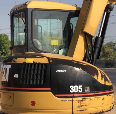 ขายรถขุด CAT 305SR คอนโทรลสั้น ปั๊มนิ้ว นำเข้าเองจากญี่ปุ่น สภาพสวยพร้อมใช้ มีVDOการทำงานครับ
