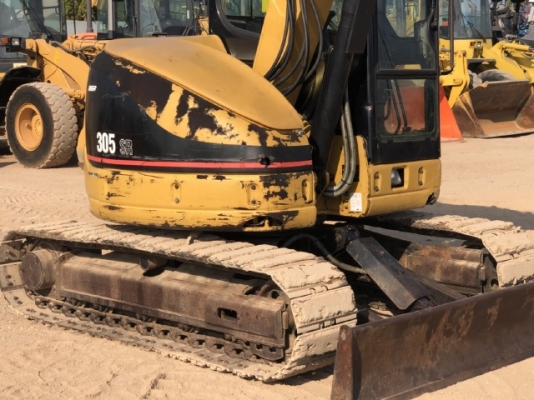 ขายรถขุด CAT 305SR คอนโทรลสั้น ปั๊มนิ้ว นำเข้าเองจากญี่ปุ่น สภาพสวยพร้อมใช้ มีVDOการทำงานครับ