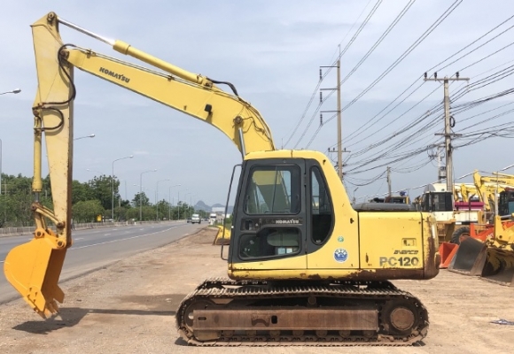 ขายรถขุด KOMATSU PC120-6 อาร์มพิเศษ นำเข้าเองจากญี่ปุ่น สภาพสวยพร้อมใช้ มีVDOการทำงานครับ