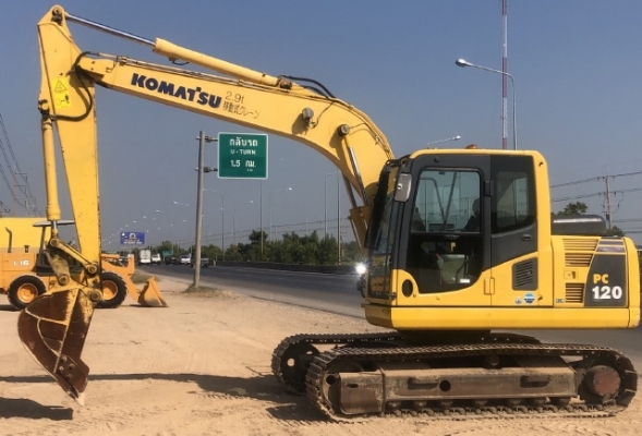 ขายรถขุด KOMATSU PC120-8 นำเข้าเองจากญี่ปุ่น สภาพสวยพร้อมใช้ มีVDOการทำงานครับ