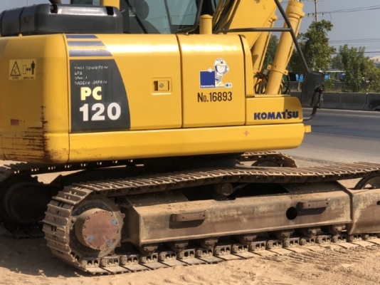 ขายรถขุด KOMATSU PC120-8 นำเข้าเองจากญี่ปุ่น สภาพสวยพร้อมใช้ มีVDOการทำงานครับ