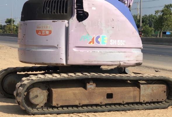 ขายรถขุด SUMITOMO SH55U-2 (เทียบเท่า PC50) นำเข้าเองจากญี่ปุ่น สภาพสวยพร้อมใช้ มีVDOการทำงานครับ