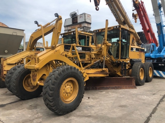 รถเกรด Cat140H-APM ปี 2004 พร้อมสแกนริฟาย รถเก่านอก พร้อมใช้