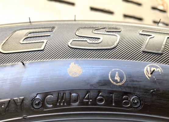 ยางป้ายแดง 265-65-17 Bridgestone ปลายปี 18 ตุ่มเด้งๆ เส้นสีจาง ยางป้ายแดง 265-65-17 Bridgestone ปลายปี 18 ตุ่มเด้งๆ เส้นสีจาง
