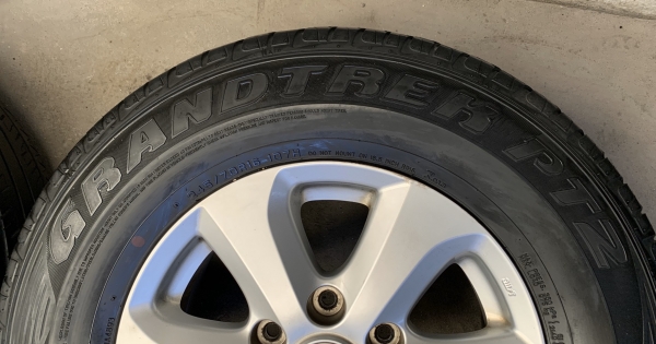 ล้อแม็ก Mazda BT50 Pro ขอบ 16 แถมยาง 245-70-16 Dunlop ปี 16