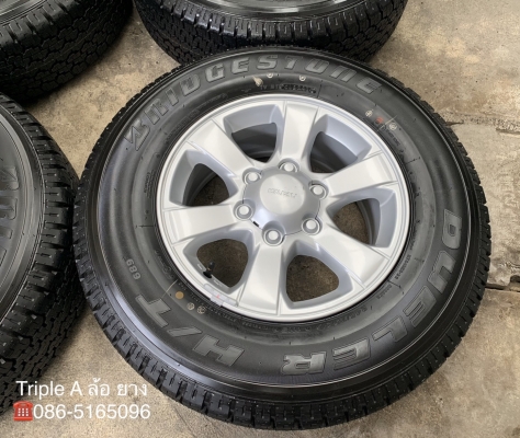 ล้อแม็กป้ายแดง ISUZU D-MAX Blue Power ขอบ 16 พร้อมยางใหม่ป้ายแดง 245-70-16 Bridgestone ปี 19 ใหม่ยกห้าง ล้อแม็กป้ายแดง ISUZU D-MAX Blue Power ขอบ 16 พร้อมยางใหม่ป้ายแดง 245-70-16 Bridgestone ปี 19 ใหม่ยกห้าง