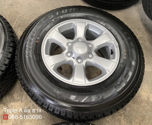 ล้อแม็กป้ายแดง ISUZU D-MAX Blue Power ขอบ 16 พร้อมยางใหม่ป้ายแดง 245-70-16 Bridgestone ปี 19 ใหม่ยกห้าง ล้อแม็กป้ายแดง ISUZU D-MAX Blue Power ขอบ 16 พร้อมยางใหม่ป้ายแดง 245-70-16 Bridgestone ปี 19 ใหม่ยกห้าง