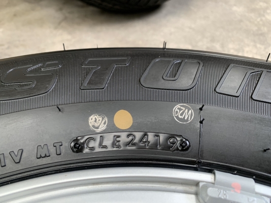 ล้อแม็กป้ายแดง ISUZU D-MAX Blue Power ขอบ 16 พร้อมยางใหม่ป้ายแดง 245-70-16 Bridgestone ปี 19 ใหม่ยกห้าง