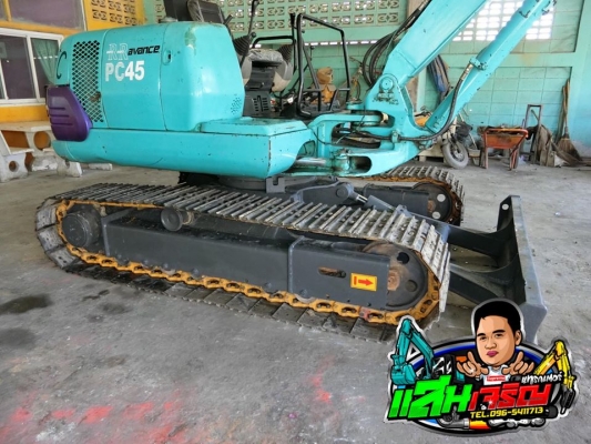 รถขุด KOMATSU PC45-1รุ่น7 เครื่องปั้มดี เอวแน่น ช่วงล่างเต็ม ระบบดีพร้อมใช้งาน เอกสารอินวอย #แทรคเหล็กใหม่ ราคา390,000บาทต่อลองได้