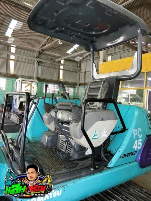 รถขุด KOMATSU PC45-1รุ่น7 เครื่องปั้มดี เอวแน่น ช่วงล่างเต็ม ระบบดีพร้อมใช้งาน เอกสารอินวอย #แทรคเหล็กใหม่ ราคา390,000บาทต่อลองได้