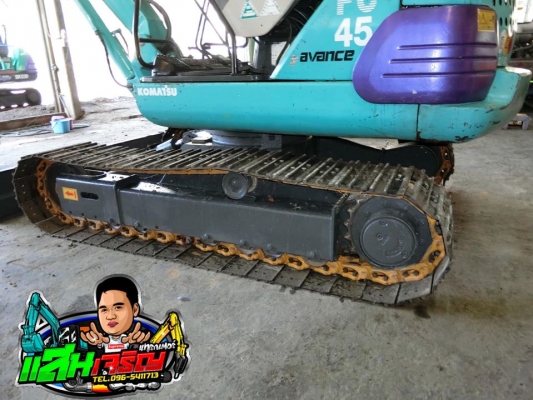รถขุด KOMATSU PC45-1รุ่น7 เครื่องปั้มดี เอวแน่น ช่วงล่างเต็ม ระบบดีพร้อมใช้งาน เอกสารอินวอย #แทรคเหล็กใหม่ ราคา390,000บาทต่อลองได้