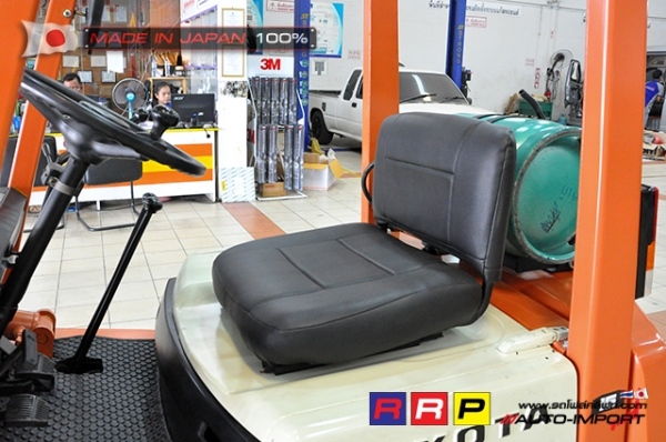 ขายรถโฟล์คลิฟท์มือสอง TOYOTA รุ่น 4FGL15-15110 นำเข้าจากประเทศญี่ปุ่น 100\% ไม่เคยใช้งานในไทย