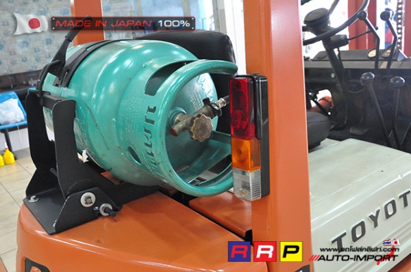 ขายรถโฟล์คลิฟท์มือสอง TOYOTA รุ่น 4FGL15-15110 นำเข้าจากประเทศญี่ปุ่น 100\% ไม่เคยใช้งานในไทย