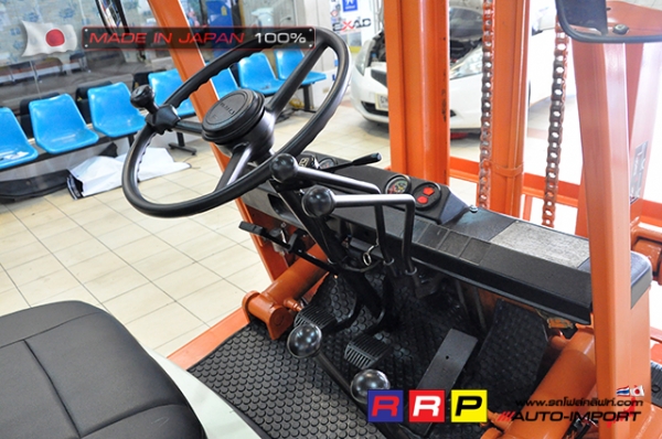 ขายรถโฟล์คลิฟท์มือสอง TOYOTA รุ่น 4FGL15-15110 นำเข้าจากประเทศญี่ปุ่น 100\% ไม่เคยใช้งานในไทย