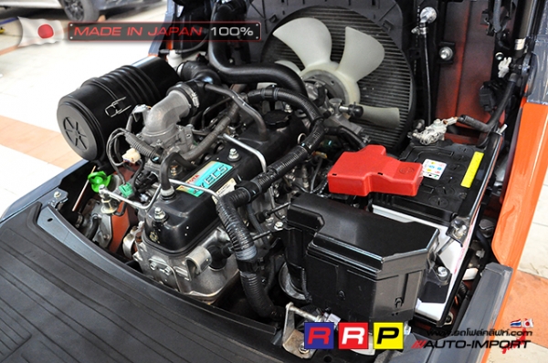 ขายรถโฟล์คลิฟท์มือสอง TOYOTA รุ่น 8FGL15-11655 นำเข้าจากประเทศญี่ปุ่น 100\% ไม่เคยใช้งานในไทย