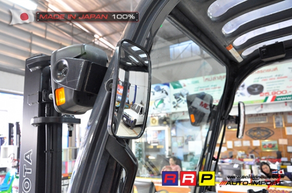 ขายรถโฟล์คลิฟท์มือสอง TOYOTA รุ่น 8FGL15-11655 นำเข้าจากประเทศญี่ปุ่น 100\% ไม่เคยใช้งานในไทย