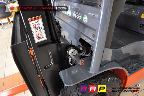 ขายรถโฟล์คลิฟท์มือสอง TOYOTA รุ่น 8FGL15-11655 นำเข้าจากประเทศญี่ปุ่น 100\% ไม่เคยใช้งานในไทย