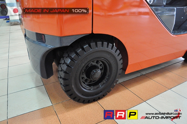 ขายรถโฟล์คลิฟท์มือสอง TOYOTA รุ่น 8FGL15-11655 นำเข้าจากประเทศญี่ปุ่น 100\% ไม่เคยใช้งานในไทย