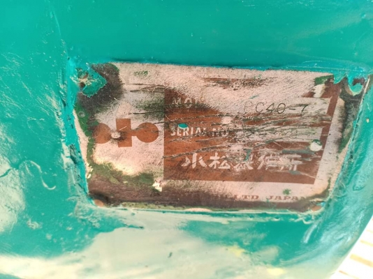 ขาย KOMATSU PC40-7. เก่านอกแท้  สภาพสวย เครื่องปั๊มแห้ง..พร้อมใช้  โทร  089-3818694  จ๊อย..