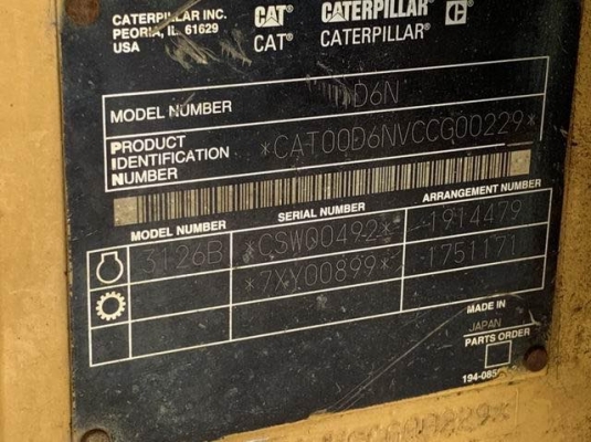 รถดัน BULLDOZER CATERPILLAR