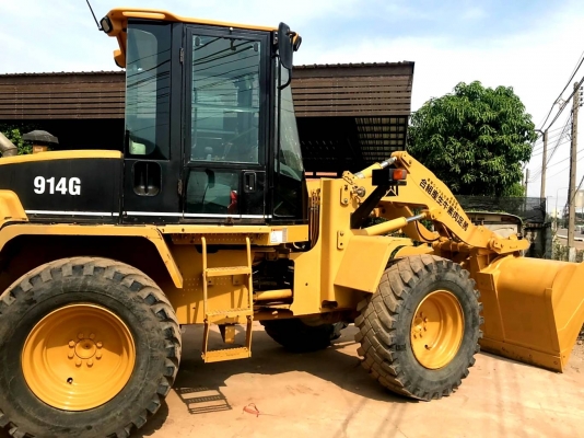 ขายด่วน รถตัก CAT 914G สภาพสวยมาก พร้อมใช้งาน100\% เจ้าของขายเอง 091-0655915