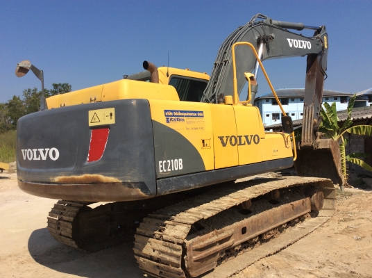 ขายรถแบคโฮVOLVO EC210Bไฟฟ้าครบแอร์เย็นปี2012ทำงาน 14xxxชม. ขายรถแบคโฮVOLVO EC210Bไฟฟ้าครบแอร์เย็นปี2012ทำงาน 14xxxชม.