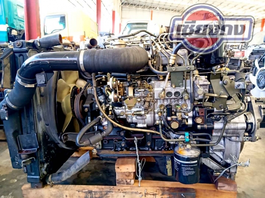 ขายเครื่อง ISUZU NPR 150  คันเร่งสาย 4HE1 Turbo เครื่องนอก